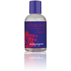 Sliquid Swirl Natural Water Based Lubricant, Strawberry Pomegranate, 4.2 Ounce