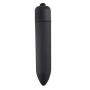 Mini Bullet Vibrator 10-Speed Vibration Black Waterproof Discrete Size 92mm Portable Stimulator Body Massager