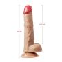 8.7 Inch Dildo Anal Dildo Silicone Real Huge Dildo with Suction Cup, Adult Sex Toys for Women Consoladores