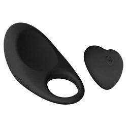 Vibrating Cock Ring, Penis Ring Vibrator with Wireless Remote Control, Full Flexible Silicone &10 Vibration Modes Clitoral Stimulator Adult Sex Toy for Men and Couple