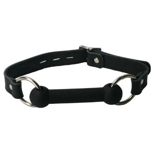 Strict Leather Silicone Bit Gag Strict Leather Silicone Bit Gag