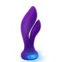 IMO Vibrating G-spot Rabbit Massager - Dual Motors Stimulation Vibrator - Quiet yet Powerful - Rechargeable & Waterproof - Best for Women or Couples (Purple)
