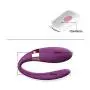 Vibrator Waterproof with a Quiet Double Vibration Mode, magnetically Rechargeable Toy for Couple Games, Wireless Remote Control