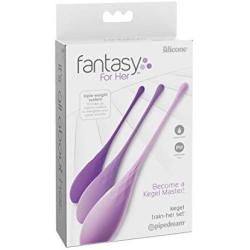 Pipedream Products Fantasy for Her Kegel Train-Her Set, Purple