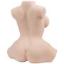 Y-NOT 3D Realistic Lifelike Sex Toys Doll Torso Male Masturbator with Heating Rod, for Realistic Anal, Breast, Vagina Sex, Adult Toy Silicone Flesh