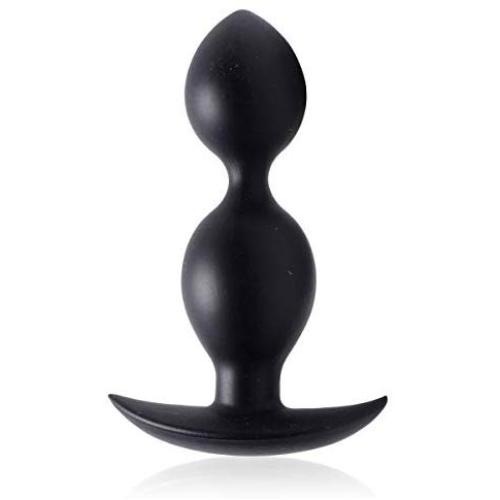 Master Series Orbs Steel Weighted Duotone Silicone Anal Plug