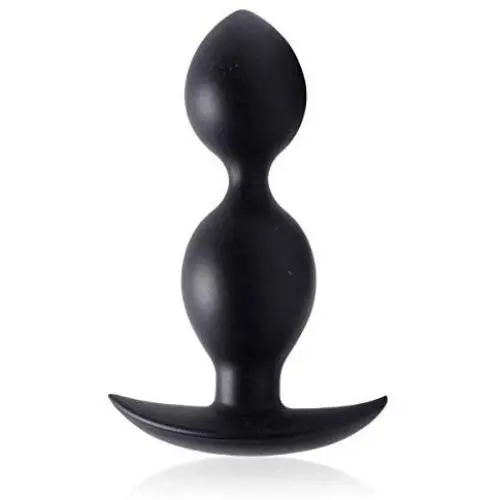 Master Series Orbs Steel Weighted Duotone Silicone Anal Plug