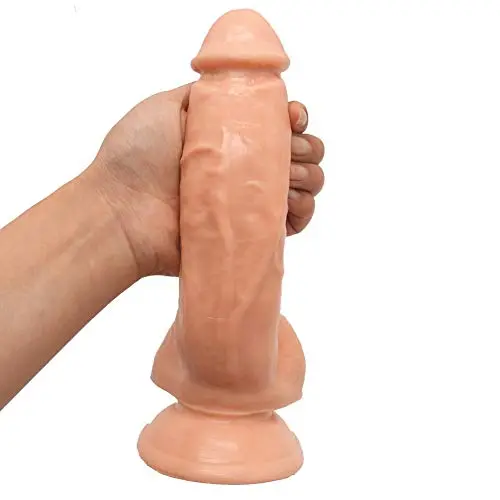 Lfcmf 8.46 Inch Soft Male Women D-í-l&dɔ PVC Material Female Relaxation Massager (Flesh) Lfcmf 8.46 Inch Soft Male Women D-í-l&dɔ PVC Material Female Relaxation Massager (Flesh)