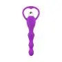 Vǐbrate 3D Fun Toys For Women Anales Trainer Massage Toy， Vib Anales Beads Silicone Trainer Fun Toys for Beginners and Advanced Users Purple By ALBK