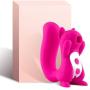 Small Squirrel Shape Massager - 10 Frequency Vibration and Sucking - Powerful and Quiet Sucking Toy - Suitable for Home, Office or Massage use.