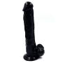 Realistic Black Soft-ĎîLdɔ Women Massager for Women and Wife(10.23 Inch)