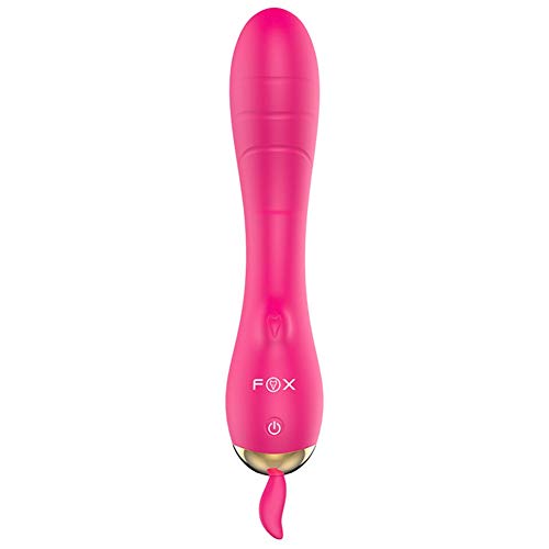 Beginners Mini Vibratòr for Women Private Play with 7 Powerful Vibration Modes (Color : Red)