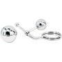 Male Chastity Steel Hook Bondage Anal Plug, Eastern Delights Stainless Anal Sex Toys for Men