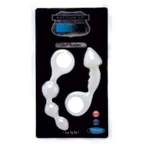 Topco Bottoms Up Anal Toy Set, Ice Topco Bottoms Up Anal Toy Set, Ice
