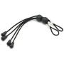 Fun Flirting Rubber Band Nipple Clamps with Shaking Decoration Stimulate Papilla Clip