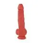 Lickerlish SPATTS 8.5" Premium Silicone Dildo Red with Suction Cup