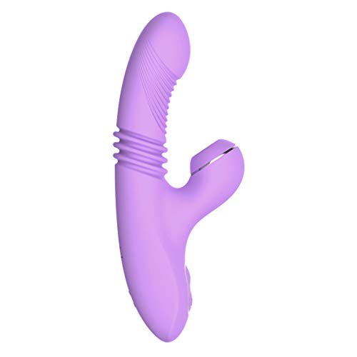 Aoaoingy Silicone Ǵ-ѕṗọṫ Ṿiḃṙaṫọṙ Ϲliṫ Sucker Ṡucḱiṇg Αḍulṫ Ṿiḃṙaṫiṇg Ṡѐx Τọys for Women Оṙal Ϲliṫọṙiѕ Ṡṫiṁulaṫọṙ