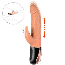 UTIMI Thrusting G-spot Vibrator Rechargeable Realistic Dildo with 8 Vibration Sex toys for Women