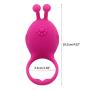 O-GAME Silicone Massage Pěnǐs Ring Exercise Powerful 10 Vibrantion Toys for Men Couple