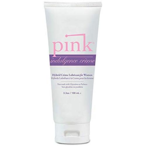 PINK - Indulgence Creme - Hypoallergenic Vitamin-Enriched Unscented Long-Lasting Lubricant (3.3 oz)
