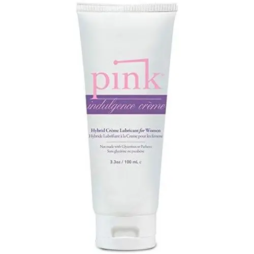 PINK - Indulgence Creme - Hypoallergenic Vitamin-Enriched Unscented Long-Lasting Lubricant (3.3 oz) PINK - Indulgence Creme - Hypoallergenic Vitamin-Enriched Unscented Long-Lasting Lubricant (3.3 oz)