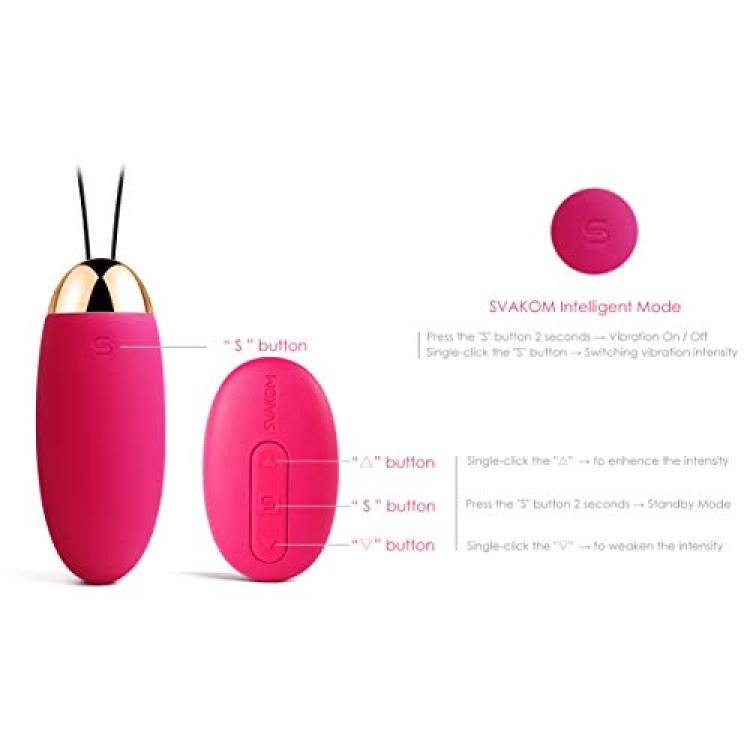 26 function svakom luxury mini stimulator with remote control 2 5 oz