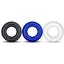 QrBxa Silicone Ring Set - Silicone Exercise Bands - Rings for Men
