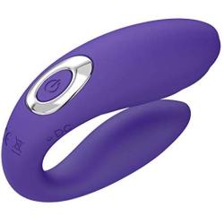 Qhufnng Wand Massager Silent Portable Cute Sucking Adult Toys Powerful Multi-Speed USB Rechargeable Blue