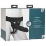 Doc Johnson Body Extensions - BE Ready - Hollow Strap-On System - Silicone Harness with Elastic Waist Band and 3 Hollow Dildos