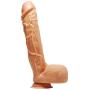 Sexflesh Bulging Buster Suction Cup Dildo, 11 Inch