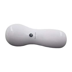 Mini Massager, Handheld Massager for Your Face, Shoulder, Neck, Arms, Legs and Abdomen, Perfect for Muscle Aches and Personal Sports Recovery, Battery Powered,White