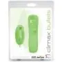 Climax Bullets 10X Super Vibrating Bullet, Green Climax Bullets 10X Super Vibrating Bullet, Green