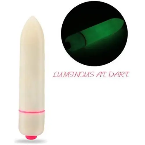 Fluorescent Sex Toys, Mini Luminous Bullet Vibrators 16 Speeds Powerful G-spot Massager, Vibration/Vibes Masturber Toy for Women,Adult Sex Toy