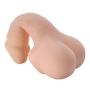 Mini Male Masturbator 3D Realistic Pussy Ass Sex Love Doll with Tight Anus, Adult Anal Sex Toys for Man Masturbation-9.5x4.4x2inch