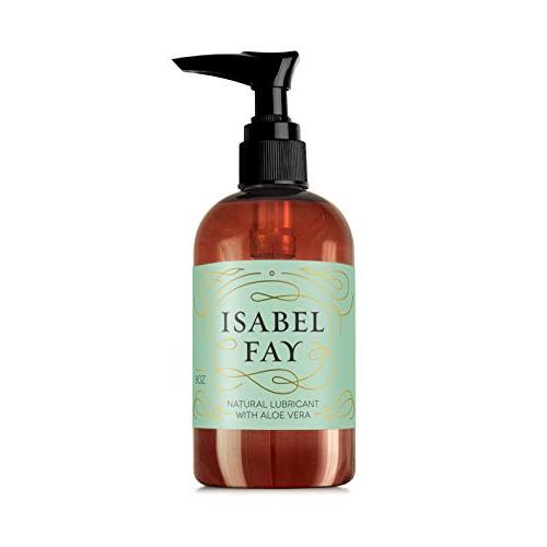 Natural Water Based Personal Lube with Aloe Vera - Isabel Fay for Women with Sensitive Skin - 8OZ - No Glycerin, No Parabens