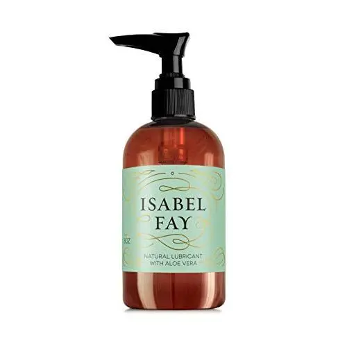 Natural Water Based Personal Lube with Aloe Vera - Isabel Fay for Women with Sensitive Skin - 8OZ - No Glycerin, No Parabens Natural Water Based Personal Lube with Aloe Vera - Isabel Fay for Women with Sensitive Skin - 8OZ - No Glycerin, No Parabens