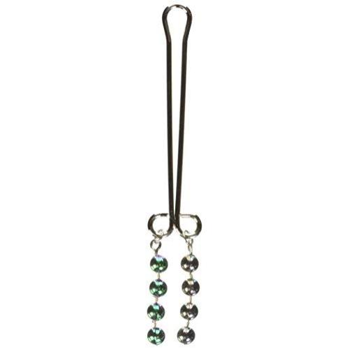 California Exotics Cleopatra Collection Clitoral Jewelry, Pearl Metallic