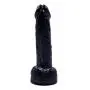 Full 7.8 Inch with Suction Cup for Women - Black - Feizhuanjiyin2.3