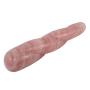 Rose Quartz Spiral Yoni Wand | Crystal Dildo | Crystal Sex Toys | Pleasure Wand | Certified Gemstones