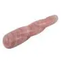 Rose Quartz Spiral Yoni Wand | Crystal Dildo | Crystal Sex Toys | Pleasure Wand | Certified Gemstones