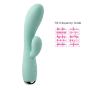 Portable 10-Speed Vibrating Silicone Waterproof Ví-Bra-tór Dual Vibration Home Personal Fitness Massage (Color : Purple)