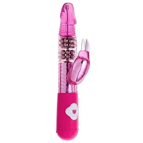 Cloud 9 Novelties 7 Function Rabbit Vibrator with Gyrating Shaft Sex Toy for Women Cloud 9 Novelties 7 Function Rabbit Vibrator with Gyrating Shaft Sex Toy for Women