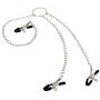 Eastern Delights Elite Clitoris Clamps, Nipple Clamps Vice Labia Clip with Soft Adjustable Rubber Clamps