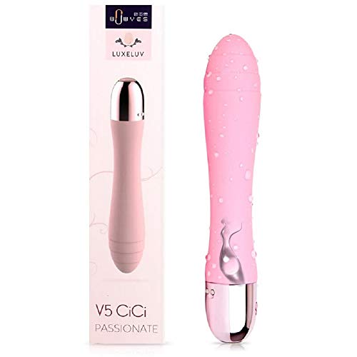 Wireless 10 Speeds Mode Soft Pleasure Magnetic Charging Port Quiet Cordless USB Recharging Waterproof Thrusting Multi-Function Massager (Pink)