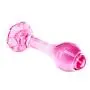 Eastern Delights 4.1 Inches Pink Glass Pleasure Wand, Small for Beginner Starter Anal Sex Play