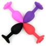 Guiseniour Back Trainer Silicone Rose Plugs Stimulation for Starter Beginner Men Women Have Fun Adult Toys