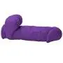 Lickerlish Rummy Fatty 8" Ultra Thick Premium Silicone Dildo Suction Cup, Purple, 2 Pound