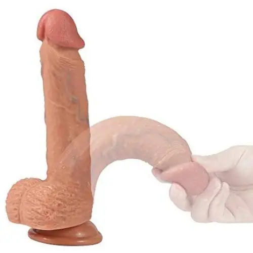 8.46 inch Realistic Dǐldo Waterproof Wand of Toys for Anal and Vaginal Stimulation Realistic Flexible Pěnis Massagěr Toys Men and Women 8.46 inch Realistic Dǐldo Waterproof Wand of Toys for Anal and Vaginal Stimulation Realistic Flexible Pěnis Massagěr Toys Men and Women