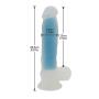 Wytinug Toy Realistic Ultra-Soft Large Size for Beginners Hands-Free Female Mssager Suction Cup