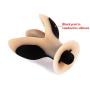 Tralntion Electro Shock Large Vibrating Anal Plug Electrical Stimulation Butt Plug Electroanal Vibrator Butt Plug Anal Dilator Vibrator Electro Sex Toys